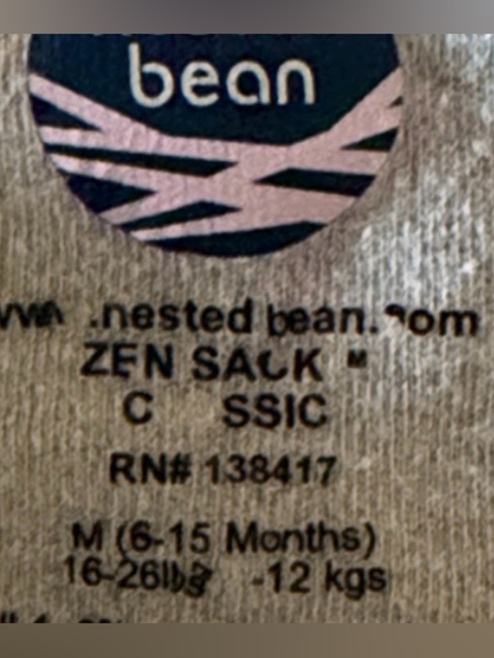 Nested Bean Sleep Sack - Picture 6 of 6